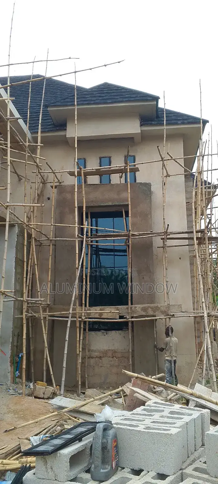 Frameless Window and Pipe Galvanized and Net Usa