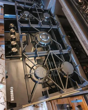 Original Bosch 90cm Built-in Cabinet 5 Burners Gas Cooker Hob Copper