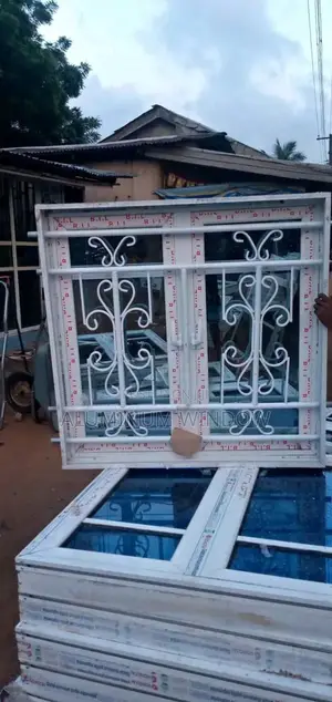 Casement Window With Burglary Protector