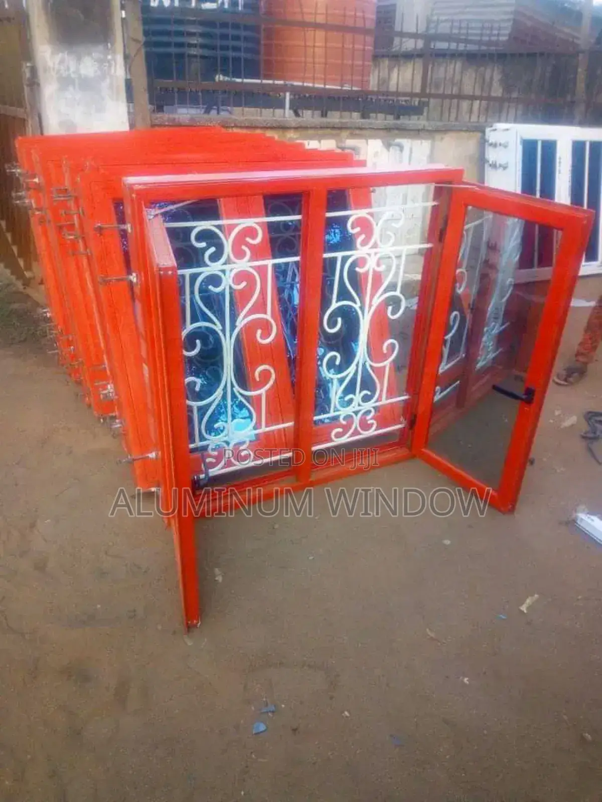 Casement Window With Burglary Protector