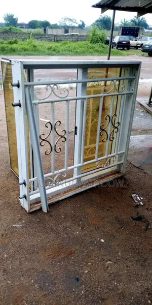 Casement Window With Burglary Protector