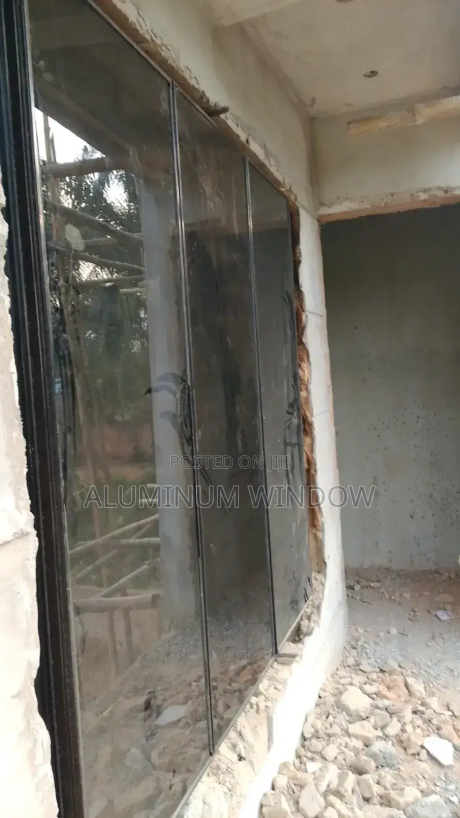 Frameless Window Installation