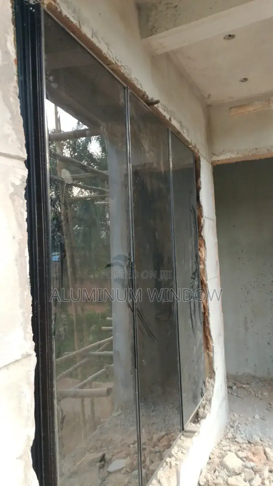 Frameless Window Installation
