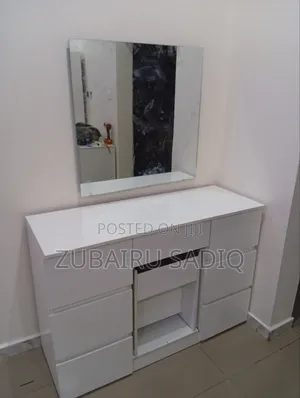 Dressing Mirror 4ft With 7 Drawers