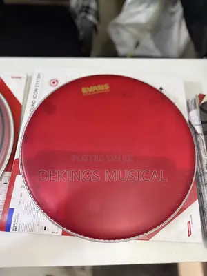 Evans Hydraulics Red Snare Drumhead Velon