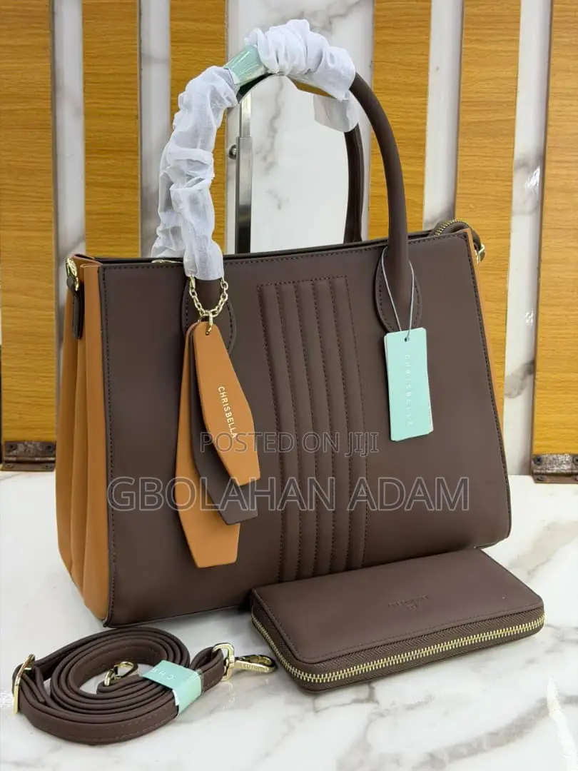Chrisbella Structured Top-Handle Handbag