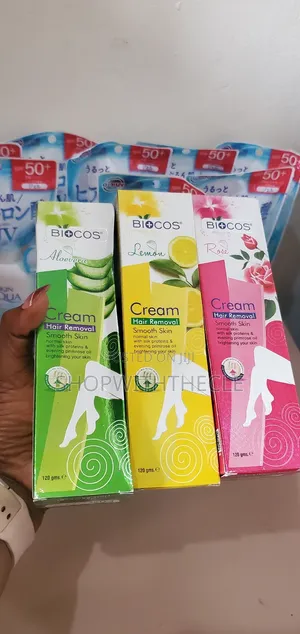 Biscos Hair Removal Cream (For Smooth Skin No Bumps) 120g