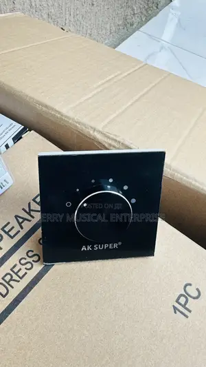 Black Volume Controller For Ceiling Speakers
