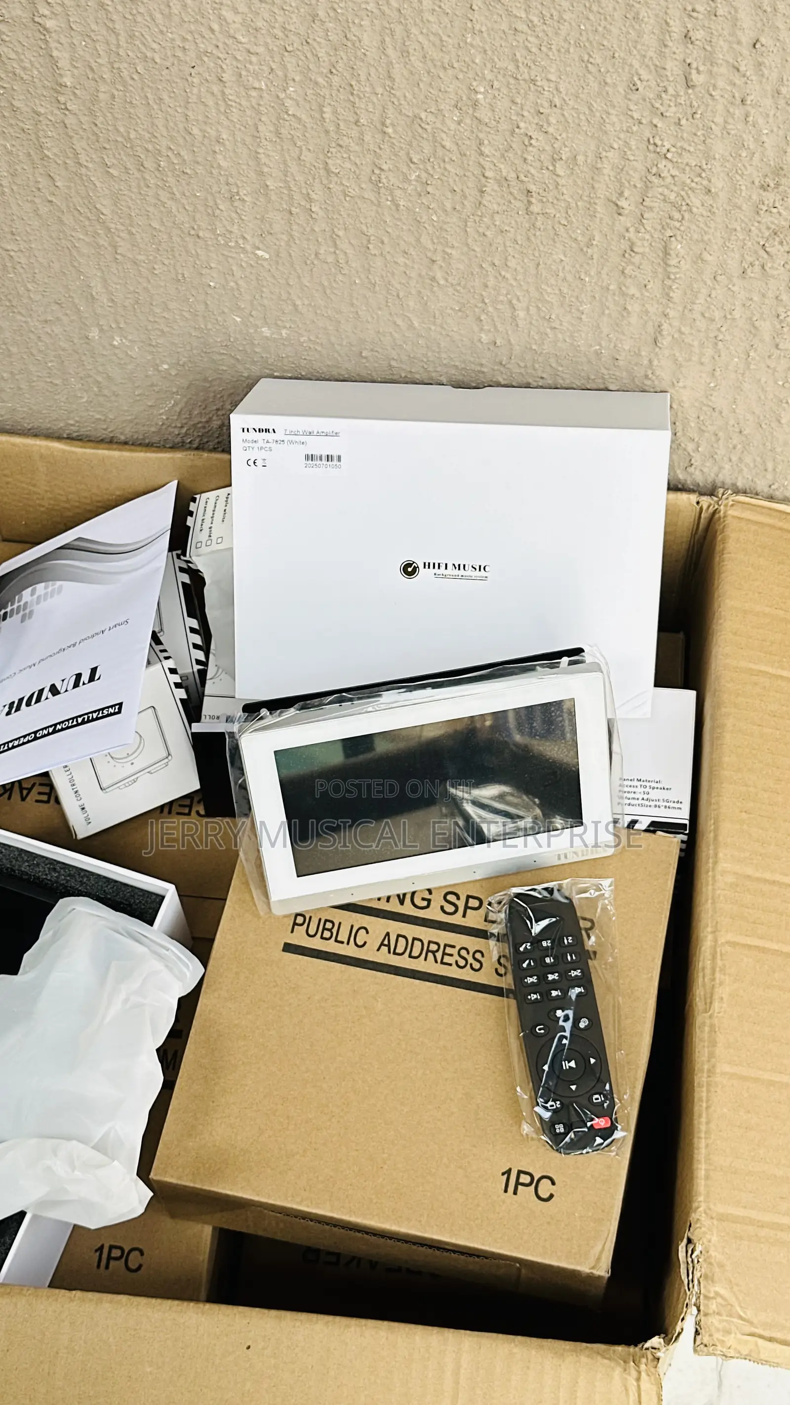 Smart In Wall Amplifier For Ceiling Speakers And Volume Control