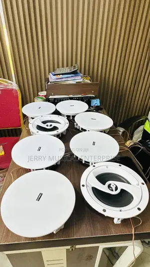 60watts Frameless Ceiling Speakers With Bass