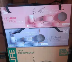 Ucc Life 7pcs Luxury Cookware Set