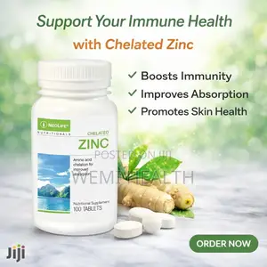 Chelated Zinc Supplement Immunity Booster