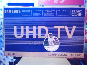 New Samsung 43" Smart Tv With 2years Warranty and Safe Delivery