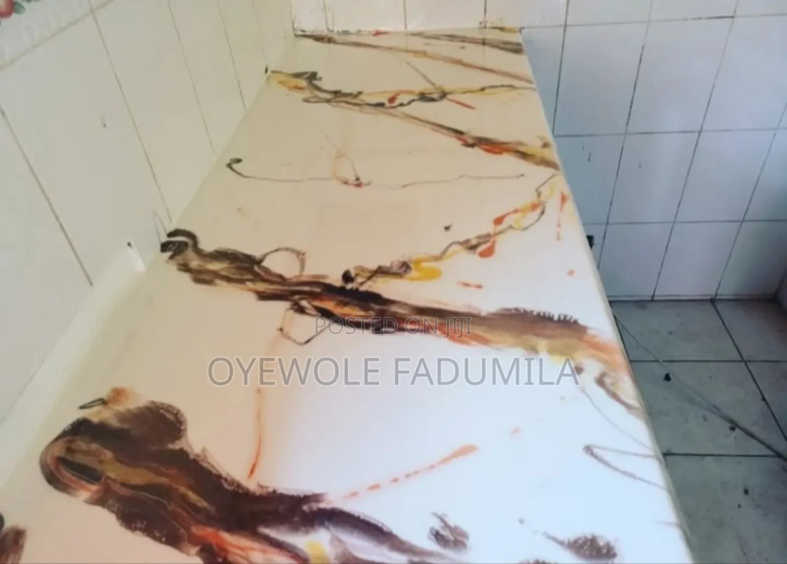 Epoxy Kitchen Counter Top and Flooring