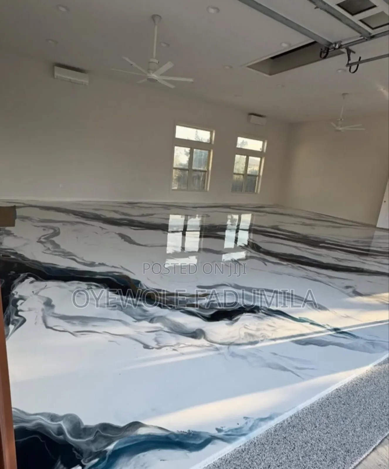 Epoxy Kitchen Counter Top and Flooring
