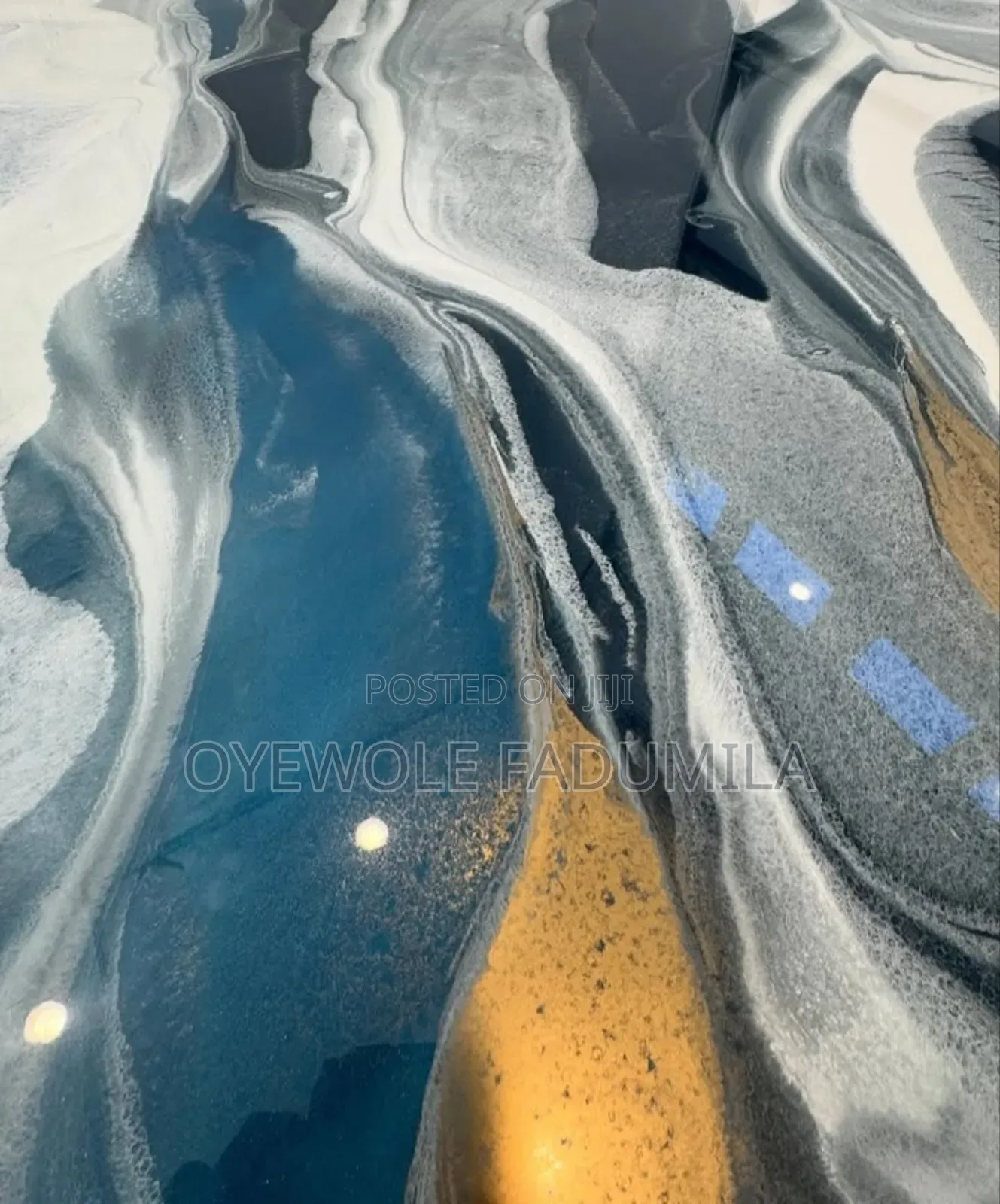 Epoxy Kitchen Counter Top and Flooring