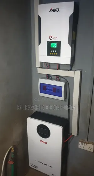 5kwh Solar Installation With 5.5kva Hybrid Inverter