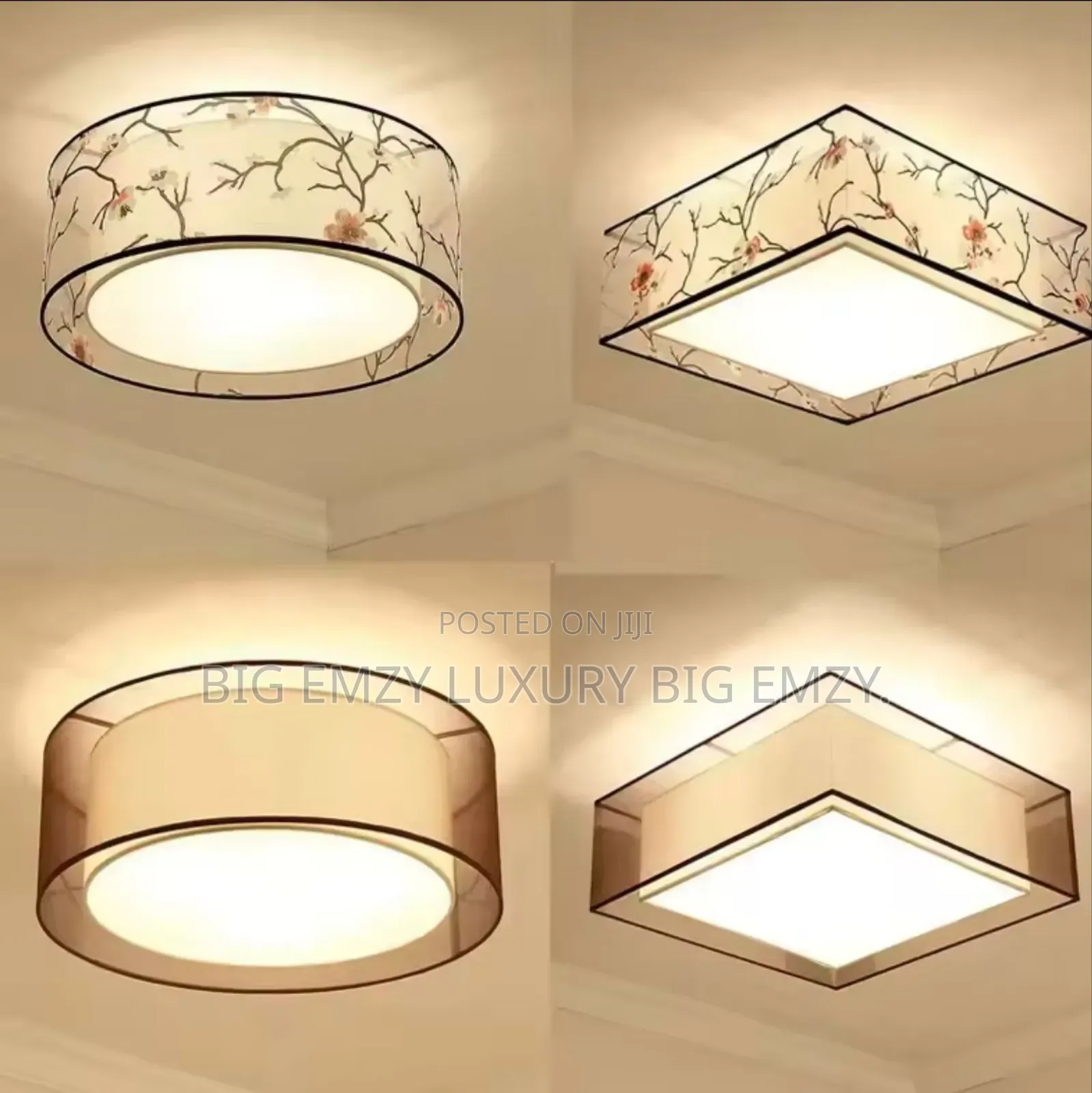 500mm Modern Led Living Room Ceiling Mount Flush Light.