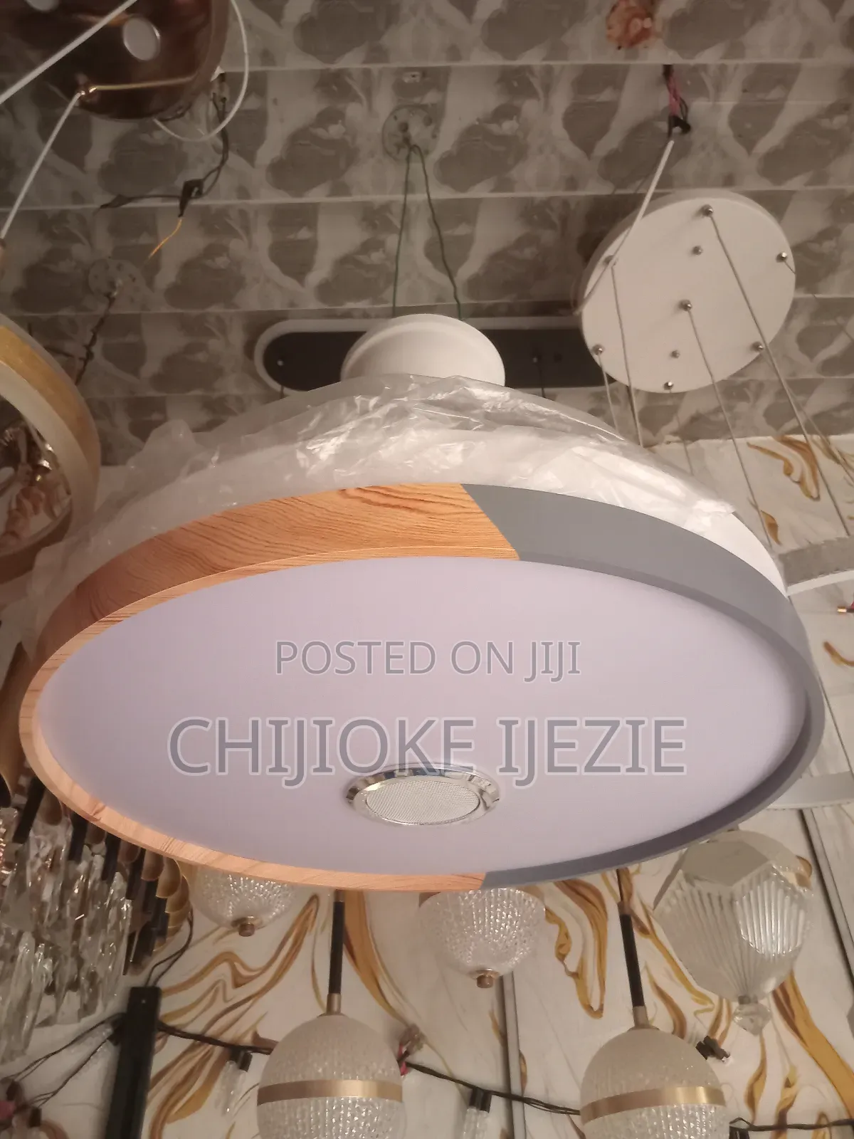 Led Fan Chandelier