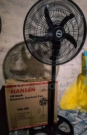 Low Current Consumption Hansen 18 Inches Industrial Level Standing Fan