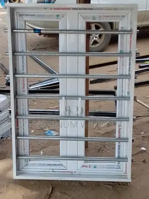 Casement Window With Pipe Galvanized and Net