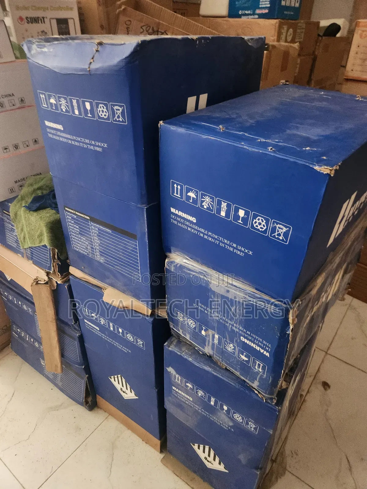 7.68kwh Hyper Power Lithium Phosphate Batteries 48v