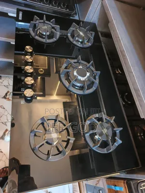 Original Bosch Inbuilt Luxury 5 Burners Gas Cooker Hob 60x90cm Copper