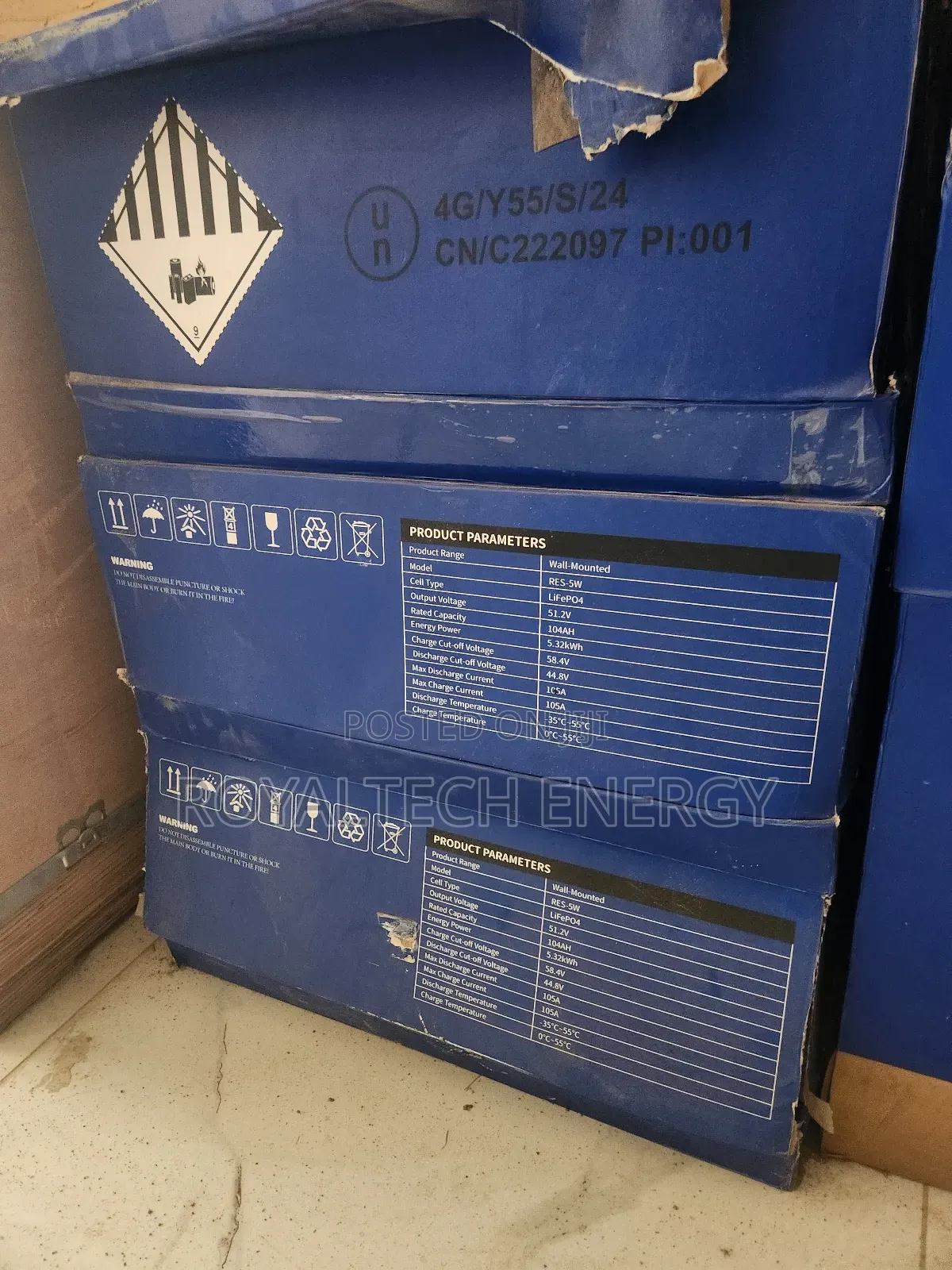 Hyper Power 5.32kwh 48v Lithium Batteries