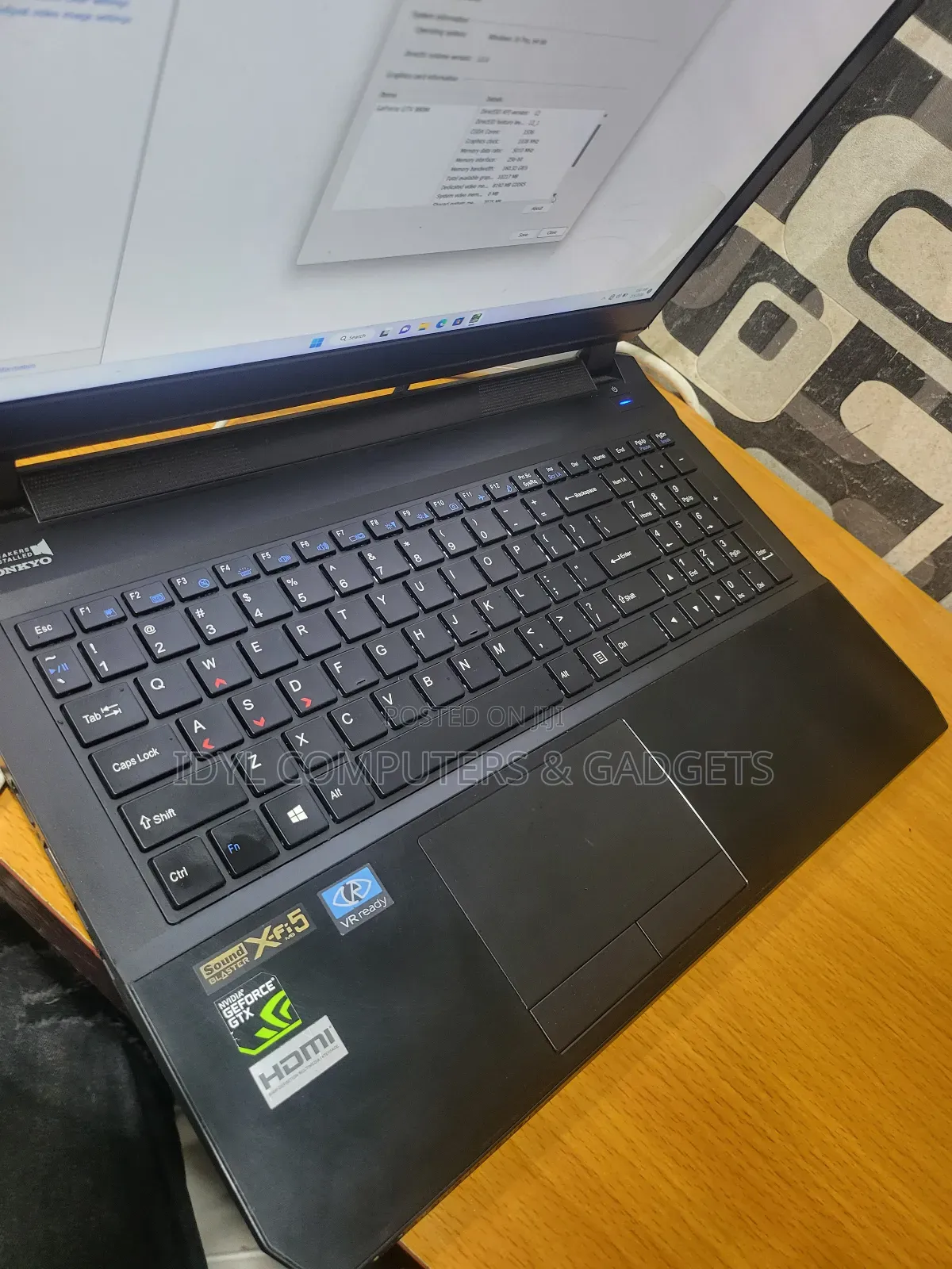 Laptop Clevo P17SM 16GB Intel Core I7 HDD+SSD 1T