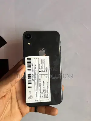 Apple iPhone XR 64 GB Black