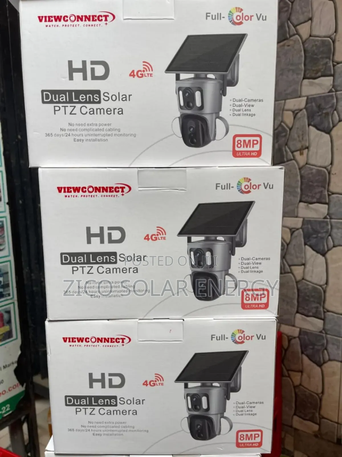 CCTV Camera Double Lens
