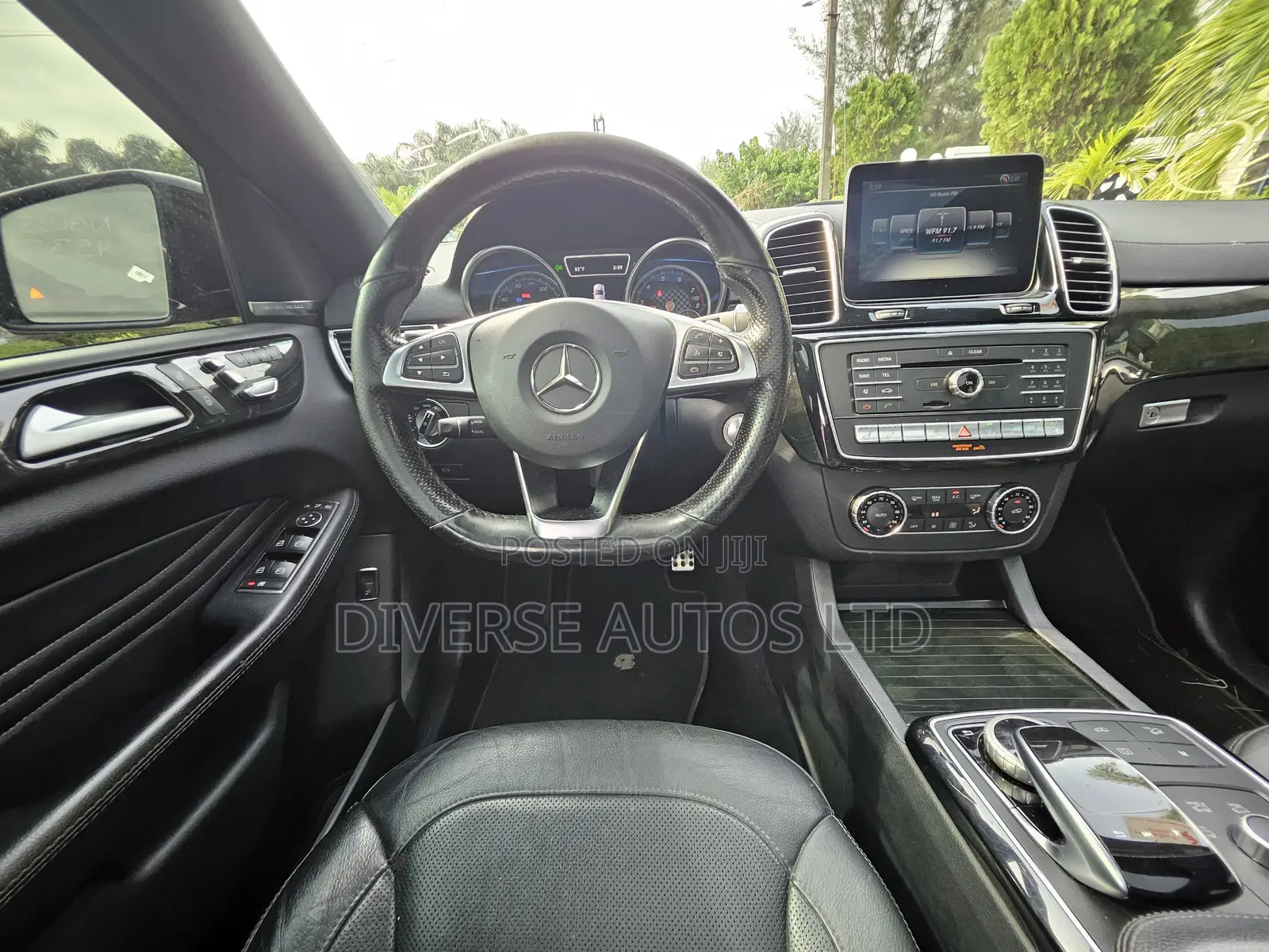 Mercedes-Benz GLE-Class AMG GLE 43 4MATIC 2017 Black