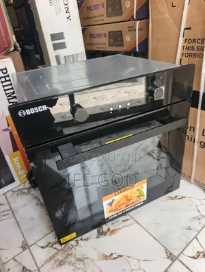 Original Bosch Built-in Gas Electric Oven With Grill Timer Copper