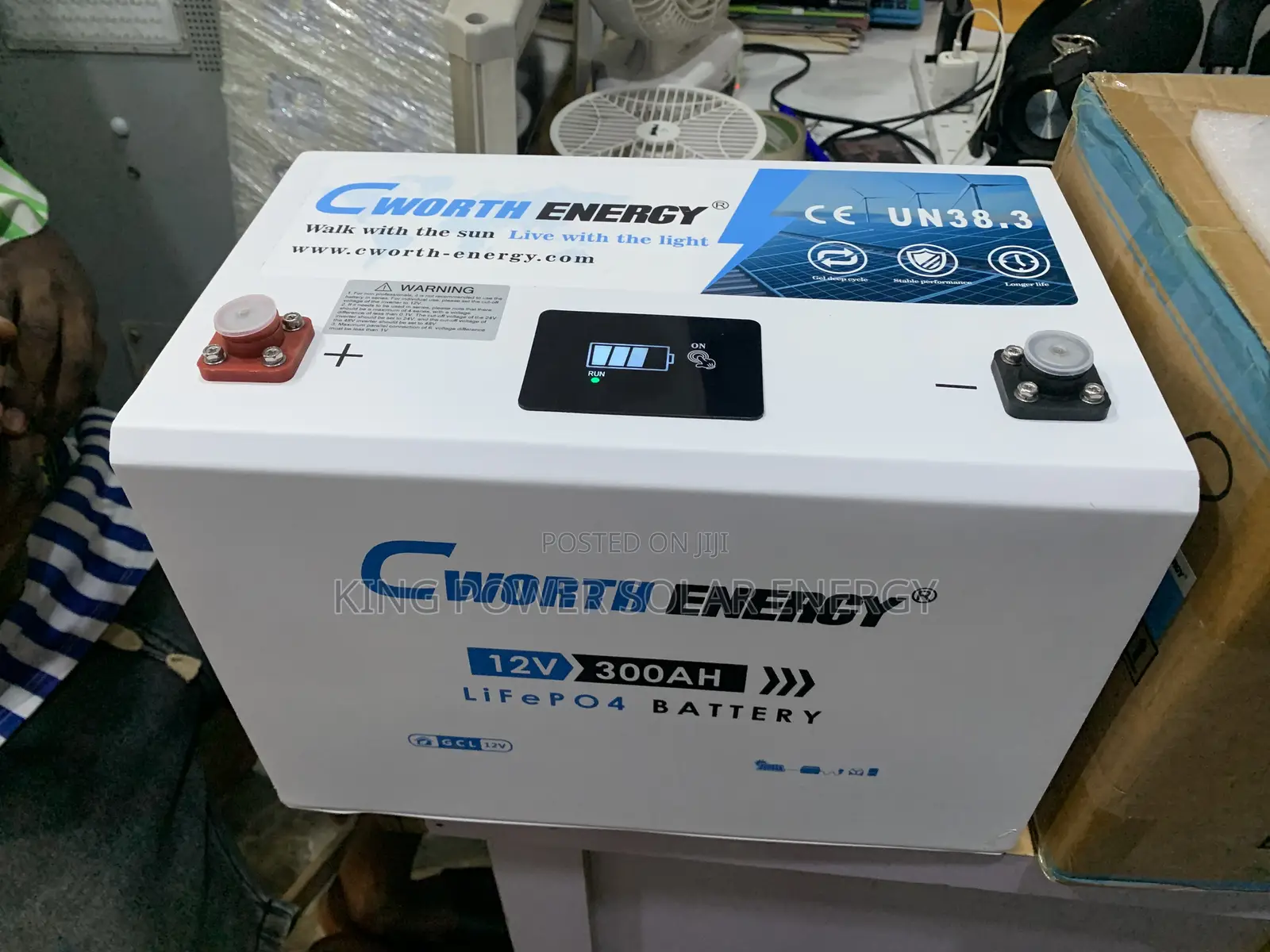200ah(2.5kwh) C Worth Life Po4 Batter