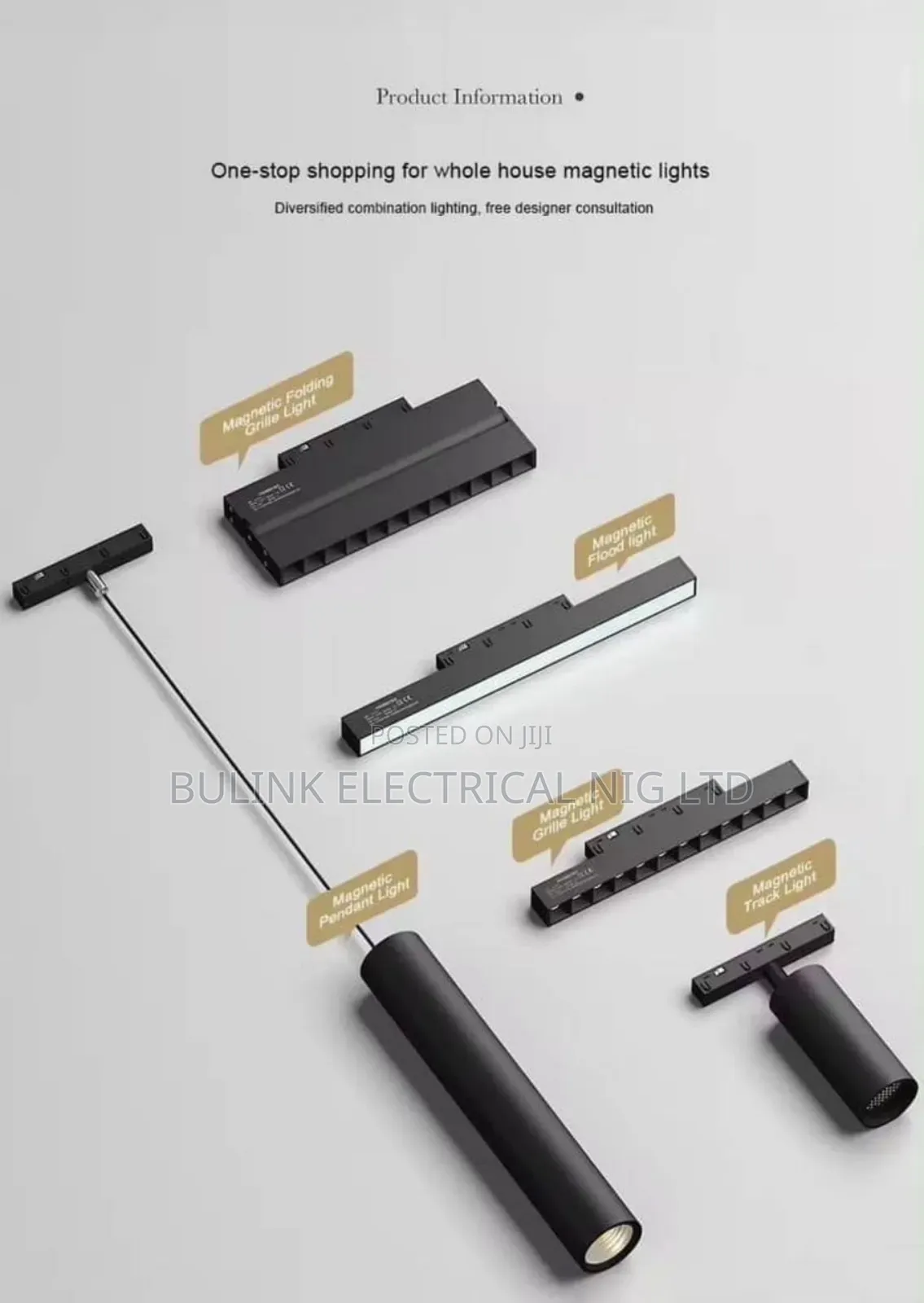 12 Watt Flood Magnetic Track Light