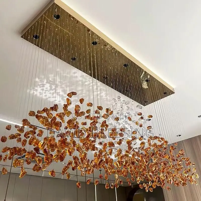 Luxury Crystal Stone Chandelier