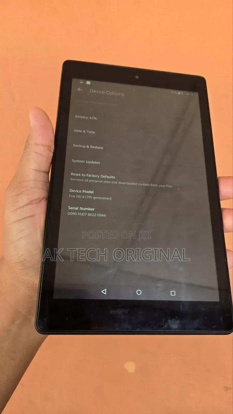 Amazon Fire HD 8 32 GB Black