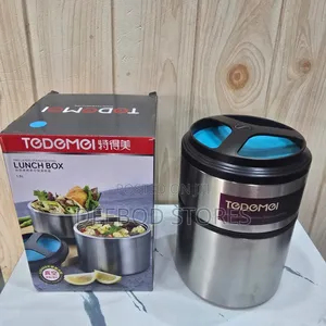 Tedemei 1.5l Two Layer Stainless Steel Lunch Box