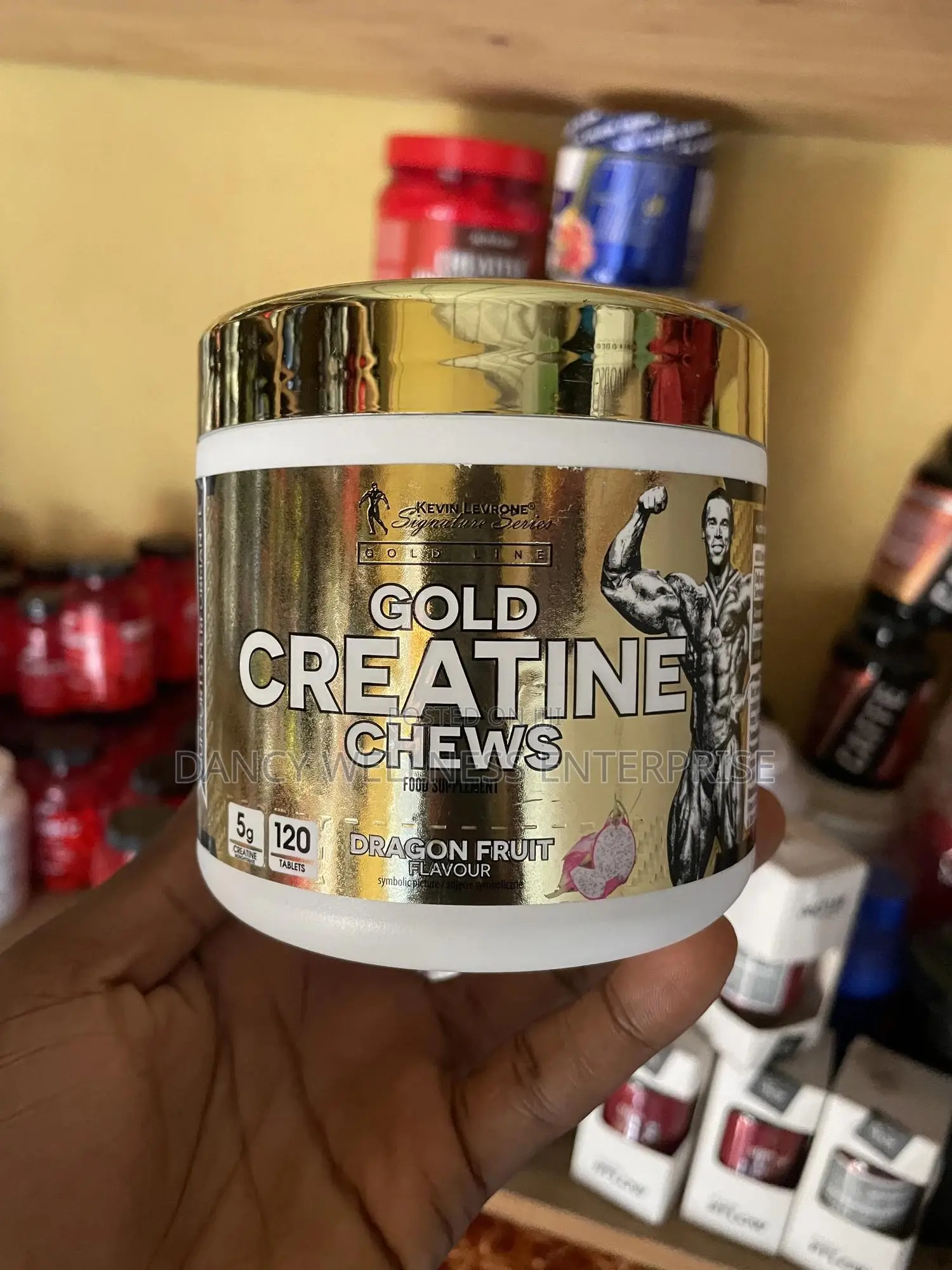 Kevin Levrone Gold Creatine Chewable 5g Creatine Tablets