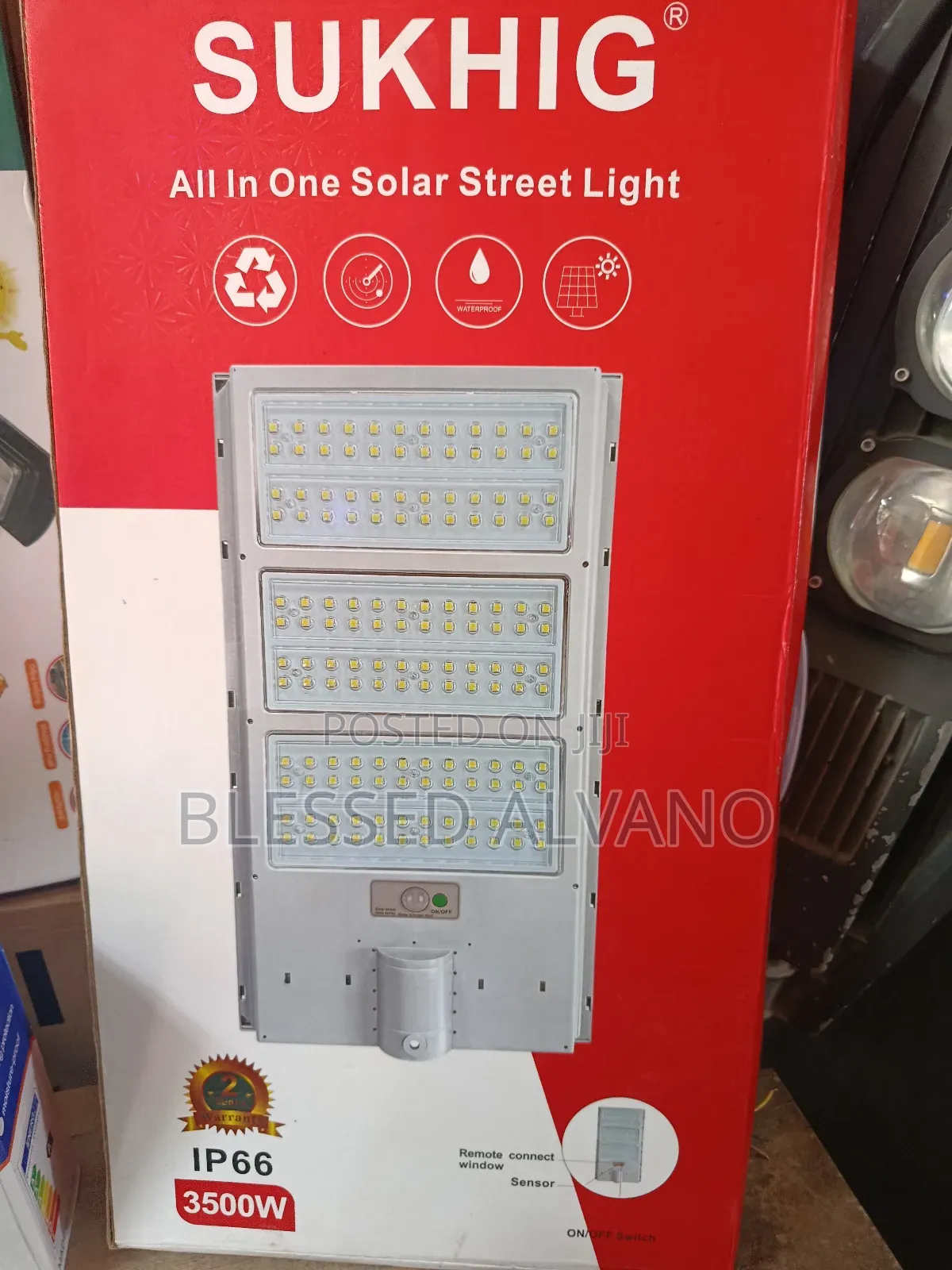 4500w Sukhig Solar Street Light