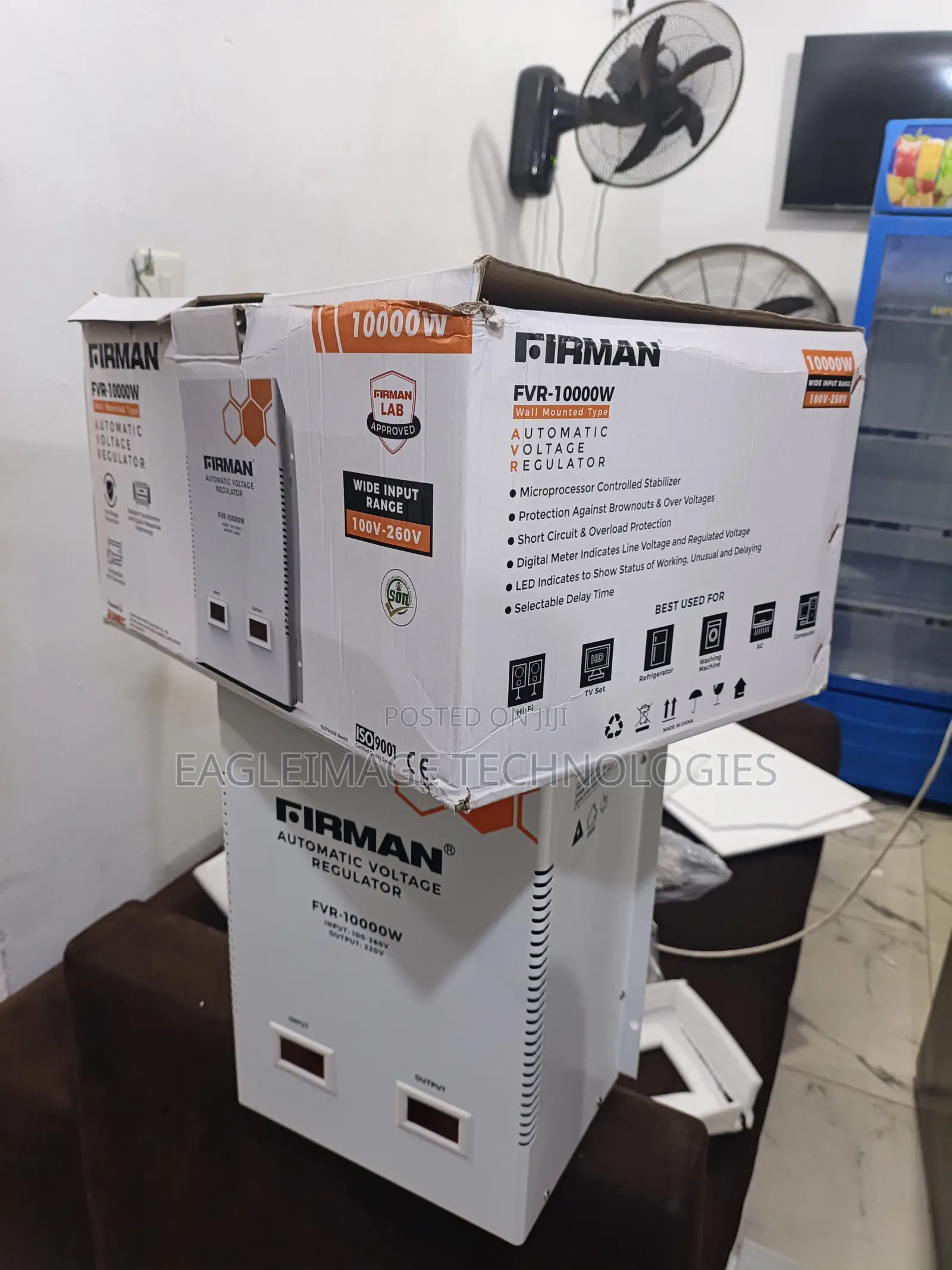Firman 10kva Wall-Mount Power Stabilizer