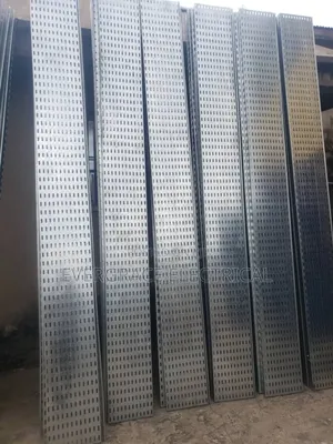 300×50 Cable Tray Galvanised 3meters Length.