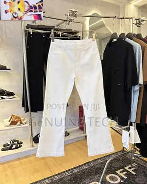 High Quality White Baggy Jeans
