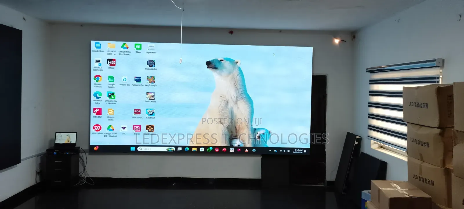 Lagos Central Ledscreens Light Display