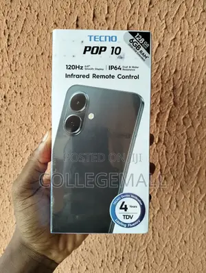 New Tecno Pop 10 128 GB Gray