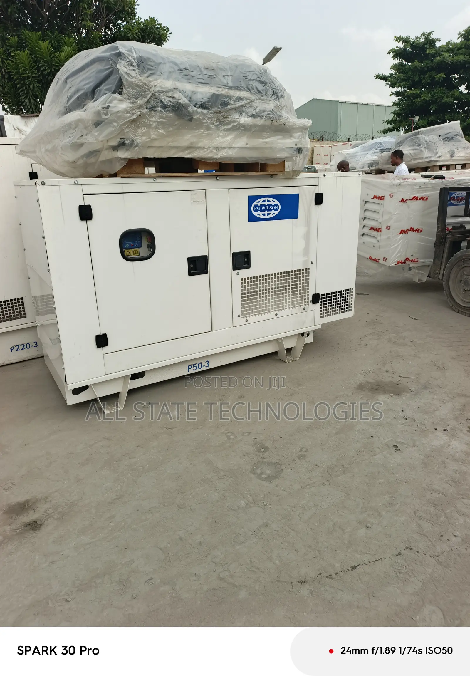 Fg Wilson 45kva Perkins Engine Low-Noise Generator