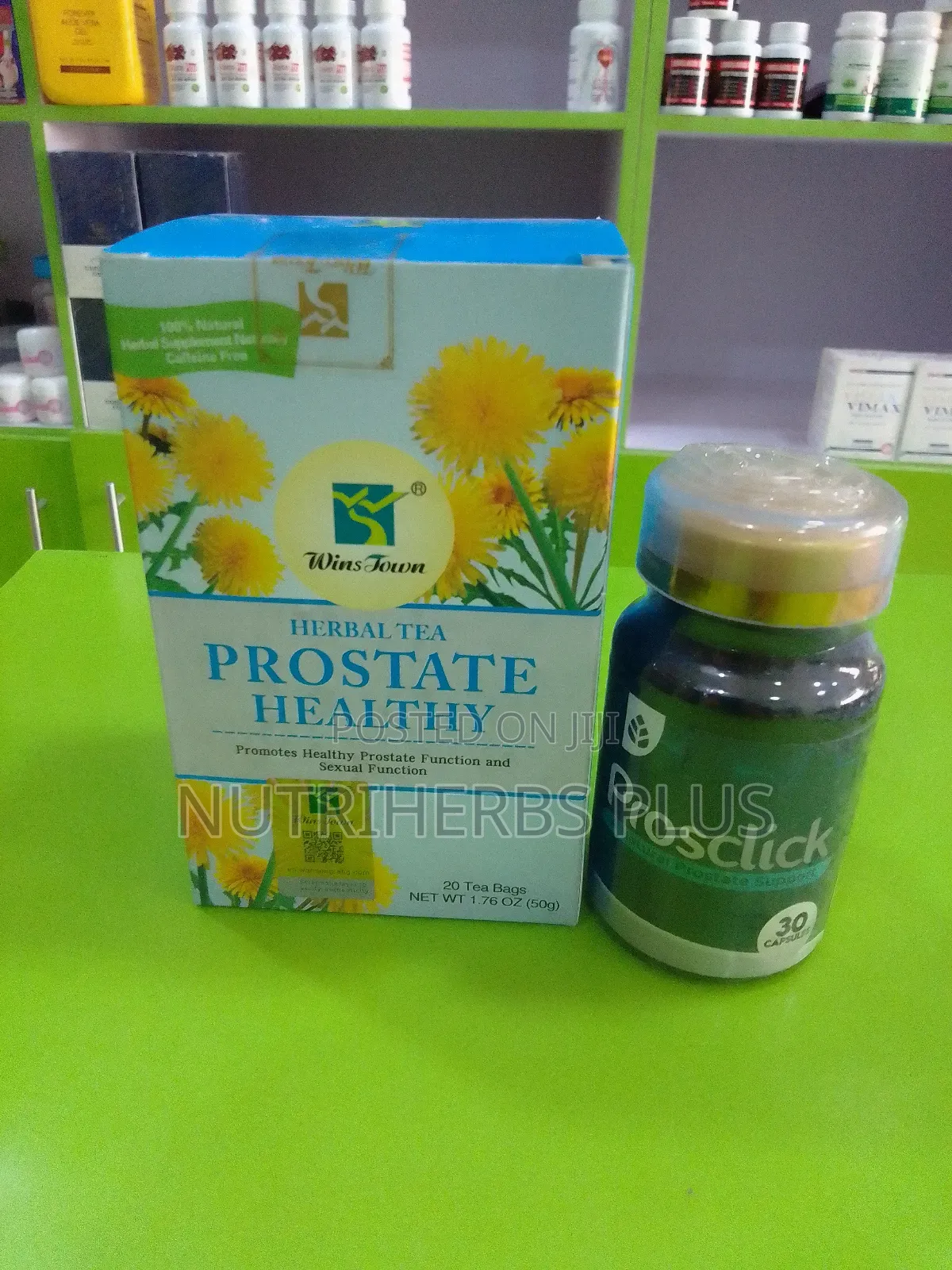 Prostate Healthy Tea+ Prosclick Capsules: For Prostate Health