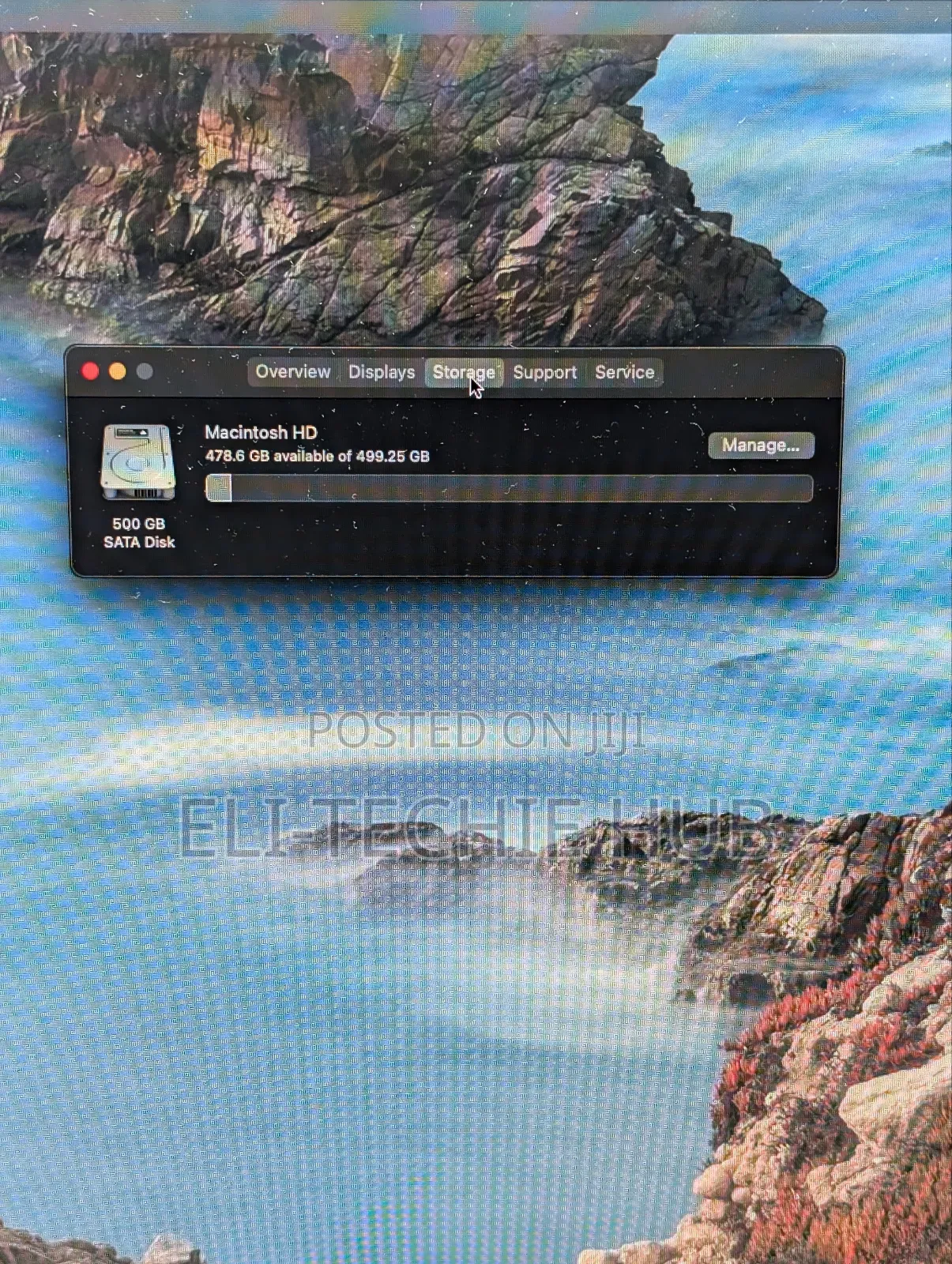 Desktop Computer Apple Mac Mini 4GB Intel Core I5 HDD 500GB