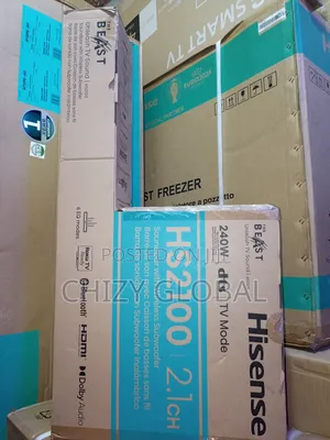 New Hisense Soundbar System With 2years Warranty and Safe Deluvery