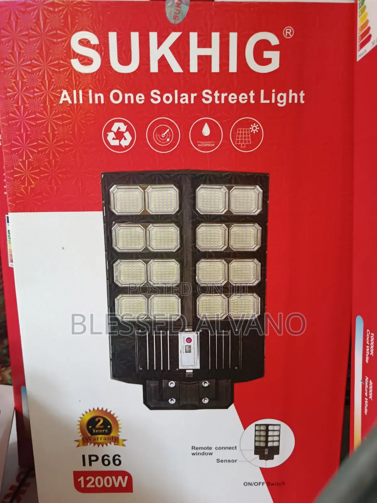 1200w Sughig Solar Street Light